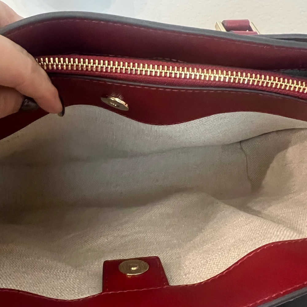 Michael Kors Taryn Large Leather Tote Bag NWOT - Picture 7 of 8
